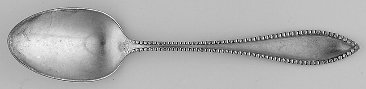 Vesta (Silverplate, 1895) Monogram Teaspoon by International Silver-1