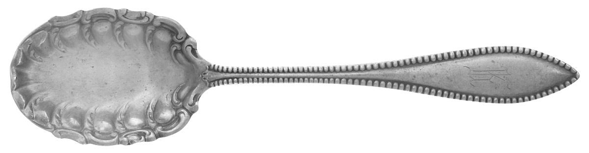 Vesta (Silverplate, 1895) Sugar Spoon by International Silver-1