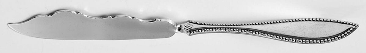 Vesta (Silverplate, 1895) Flat Handle Master Butter Knife by International Silver-1