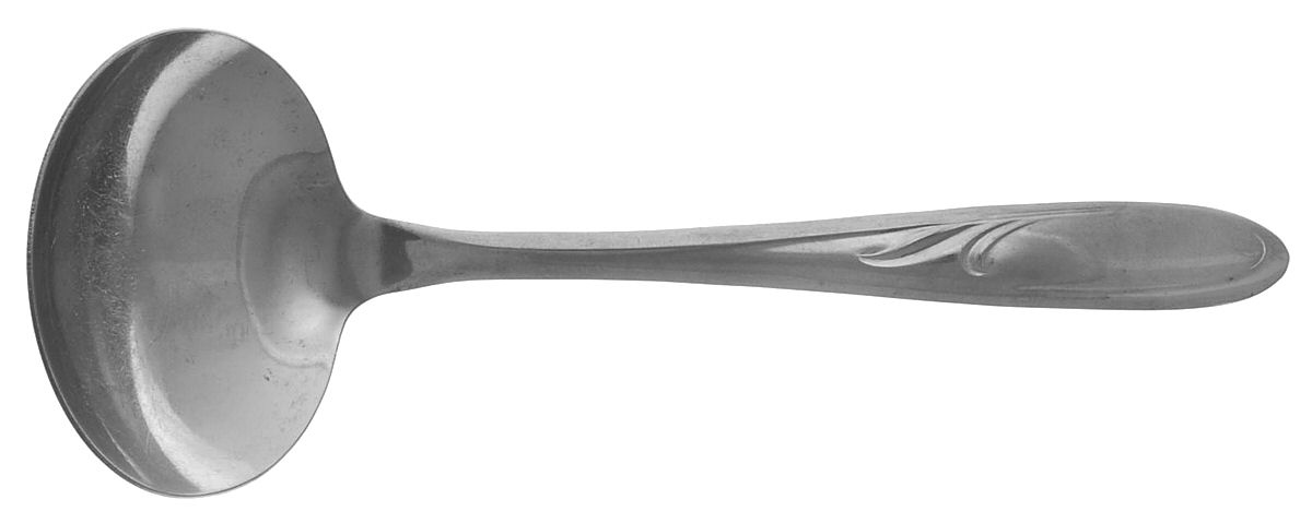 Vibrant (Stainless) Solid Gravy Ladle by International Silver-1