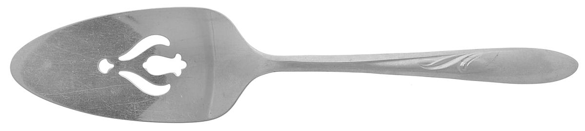 Vibrant (Stainless) Pierced All Stainless Pie Server by International Silver-1