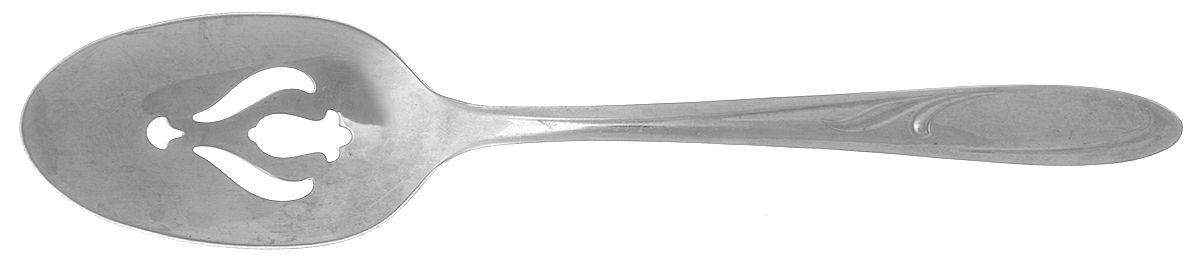 Vibrant (Stainless) Pierced Tablespoon (Serving Spoon) by International Silver-1