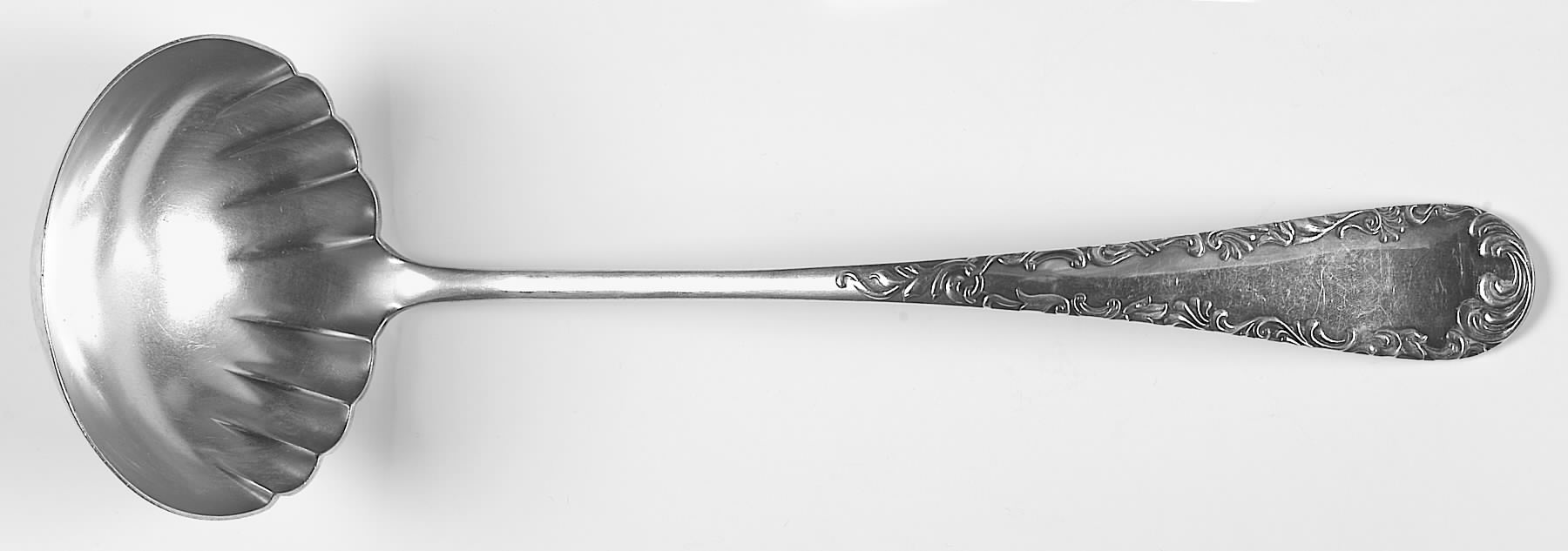 Victoria (Silverplate, 1846, 1895) Solid Soup Ladle by International Silver-1
