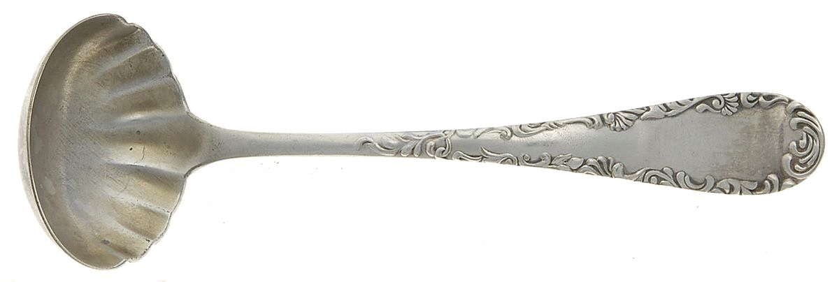 Victoria (Silverplate, 1846, 1895) Solid Piece Cream Ladle by International Silver-1