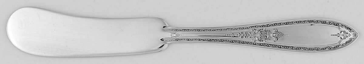 Victory (Silverplate, 1927) Flat Handle Butter Spreader by International Silver-1