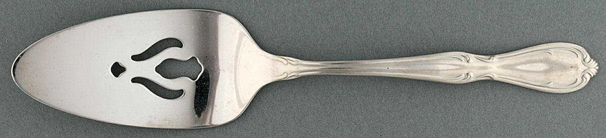 Victorian Manor (Stainless) Pierced All Stainless Pie Server by International Silver-1