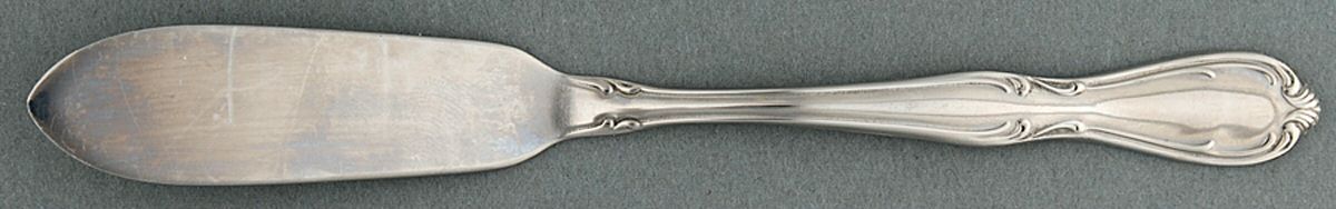 Victorian Manor (Stainless) Flat Handle Master Butter Knife by International Silver-1
