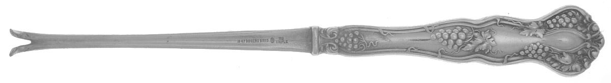 Vintage (Silverplate, 1904) Lobster Pick by International Silver-1