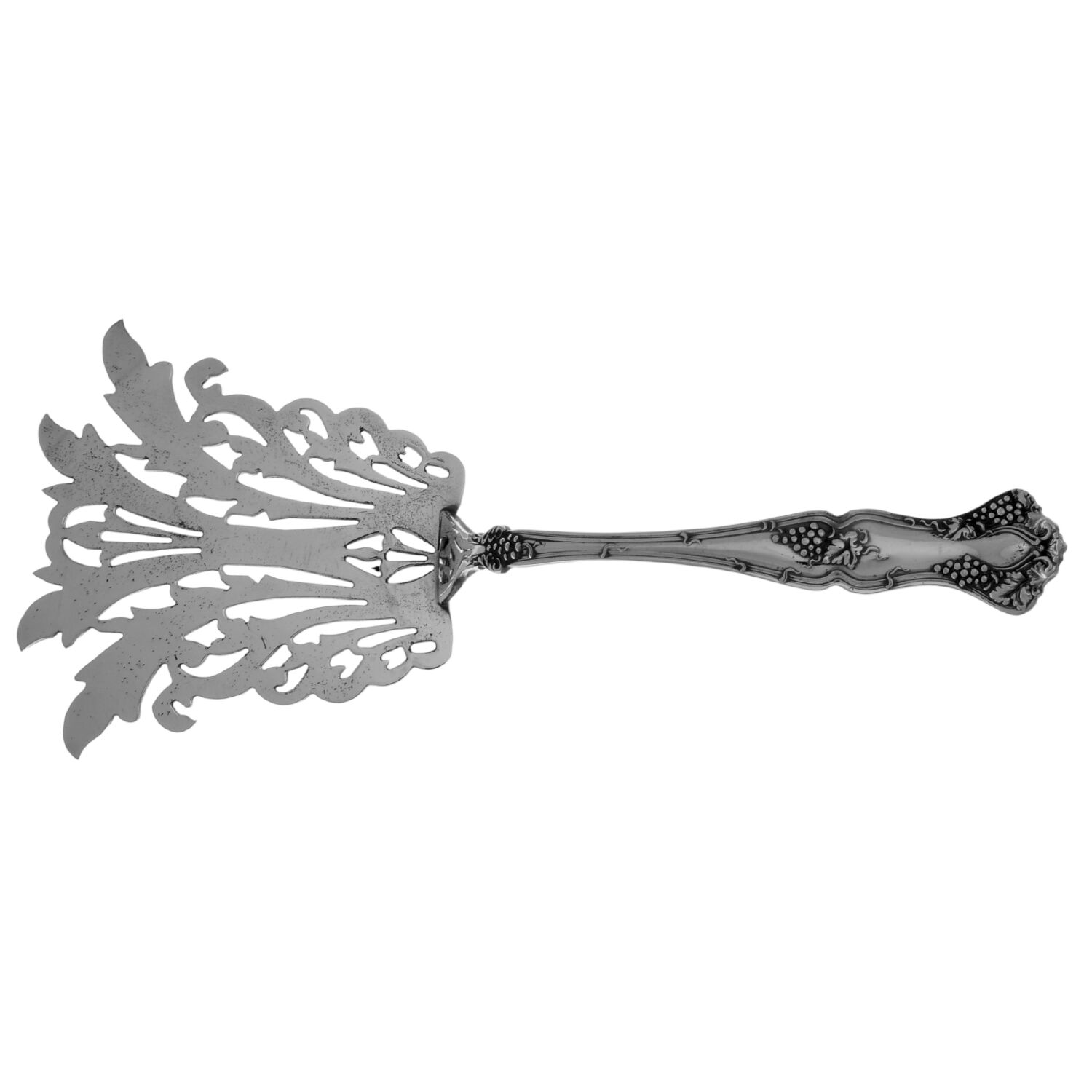 Vintage (Silverplate, 1904) Asparagus Serving Fork Solid Silverplate HC by International Silver-1