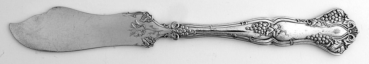 Vintage (Silverplate, 1904) Flat Handle Butter Spreader by International Silver-1
