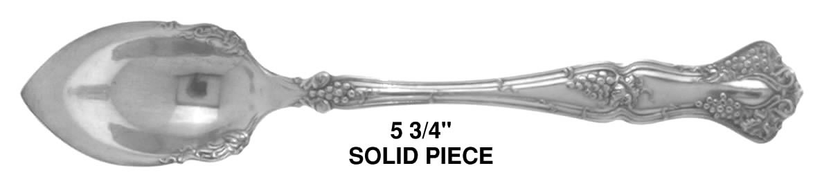 Vintage (Silverplate, 1904) Fruit/Orange Spoon by International Silver-1