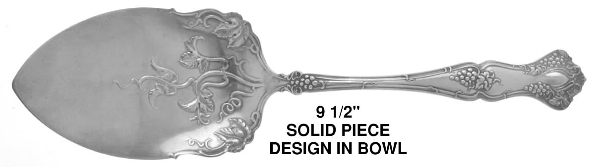 Vintage (Silverplate, 1904) Large Solid Pie Knife by International Silver-1