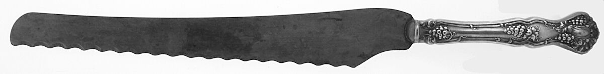 Vintage (Silverplate, 1904) Bread Knife with Stainless Blade by International Silver-1