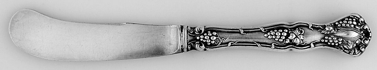 Vintage (Silverplate, 1904) Hollow Handle Paddle Butter Spreader (Slvpt) by International Silver-1