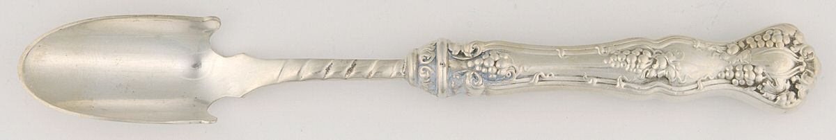 Vintage (Silverplate, 1904) Cheese Scoop with Silverplate Scoop by International Silver-1