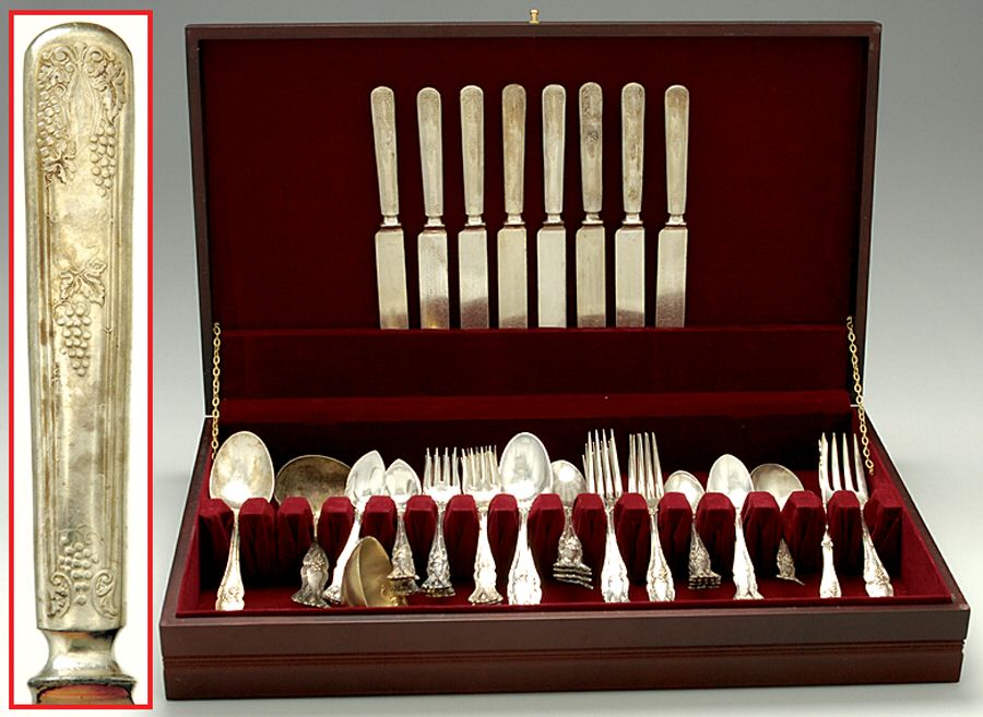 Vintage (Silverplate, 1904) 54 Piece Set by International Silver-1