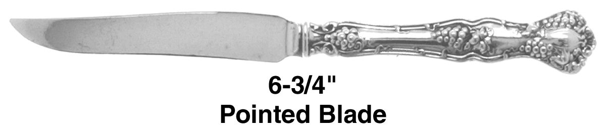 Vintage (Silverplate, 1904) Individual Fruit Knife with Silverplate Blade by International Silver-1