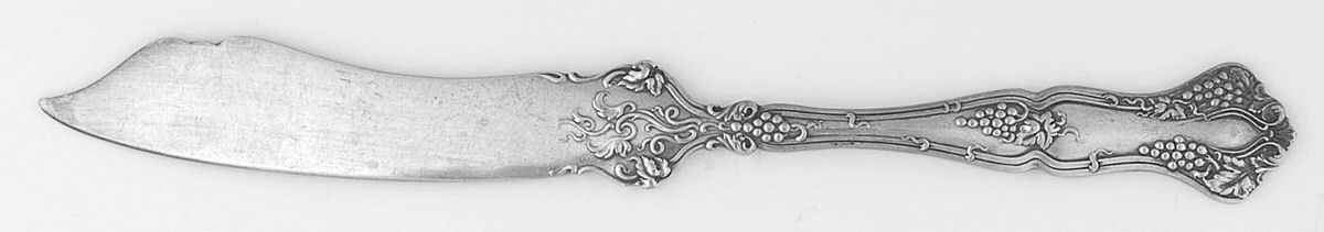 Vintage (Silverplate, 1904) Individual Solid Fish Knife by International Silver-1