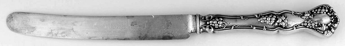 Vintage (Silverplate, 1904) Breakfast Knife with Silverplate Blade by International Silver-1