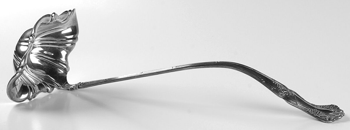Vintage (Silverplate, 1904) Punch Ladle Solid Piece by International Silver-1
