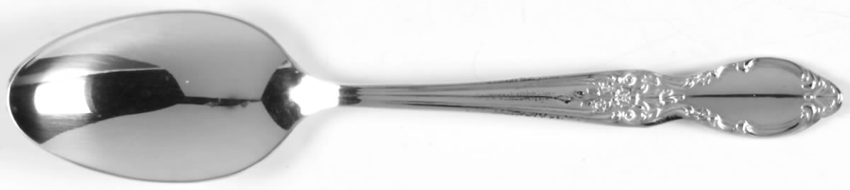 Victorian Rose (Silverplate, 1954) Youth Five O'Clock Spoon by International Silver-1