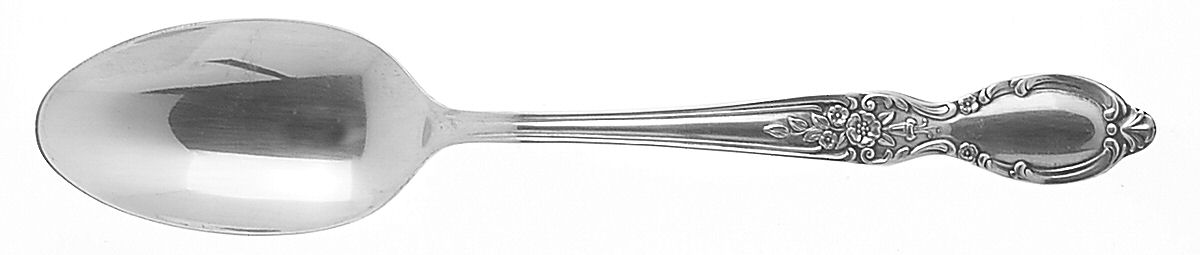 Victorian Rose (Silverplate, 1954) Tablespoon (Serving Spoon) by International Silver-1