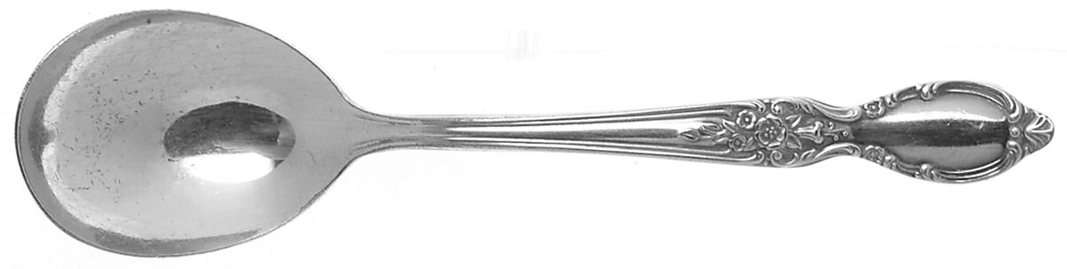 Victorian Rose (Silverplate, 1954) Sugar Spoon by International Silver-1