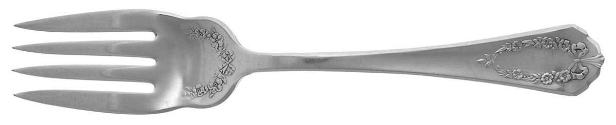 Virginia II (Silverplate, 1916) Individual Salad Fork by International Silver-1