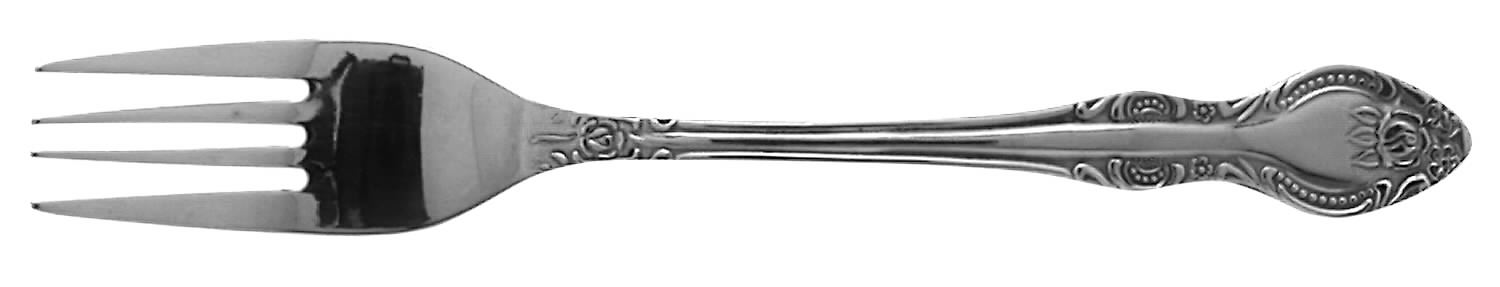 Victorian Rose (Stainless) Fork by International Silver-1