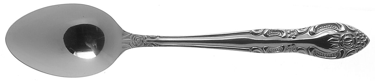 Victorian Rose (Stainless) Teaspoon by International Silver-1