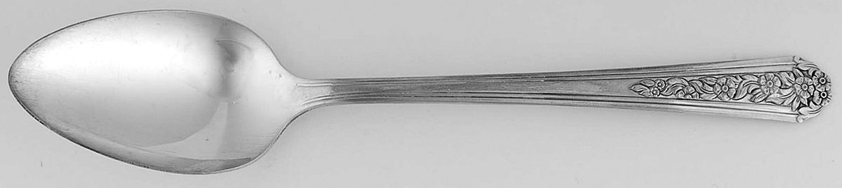 Viceroy Two (Silverplate) Place/Oval Soup Spoon by International Silver-1