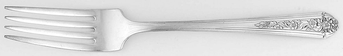 Viceroy Two (Silverplate) Fork by International Silver-1