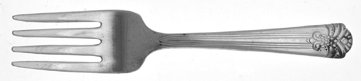 Vogue (Silverplate, 1938) Baby Fork by International Silver-1