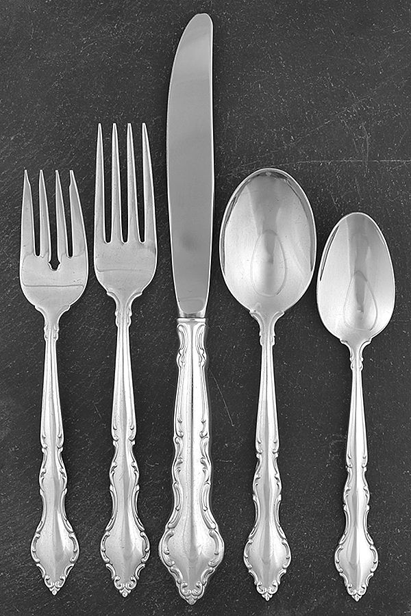 Wakefield (Silverplate, 1965) 5 Piece Place Setting by International Silver-1