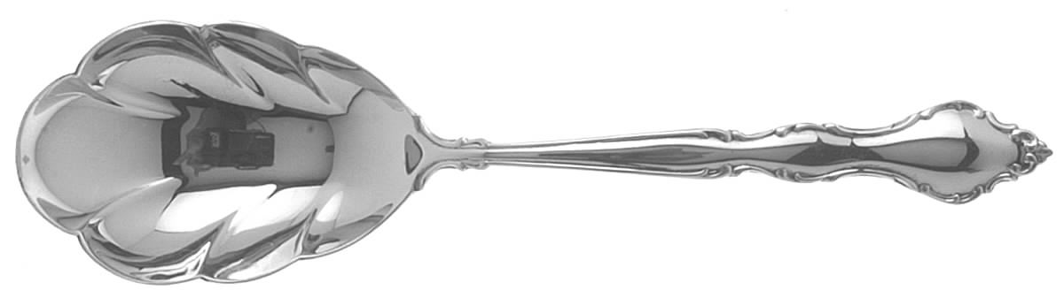 Wakefield (Silverplate, 1965) Solid Shell Casserole Spoon by International Silver-1