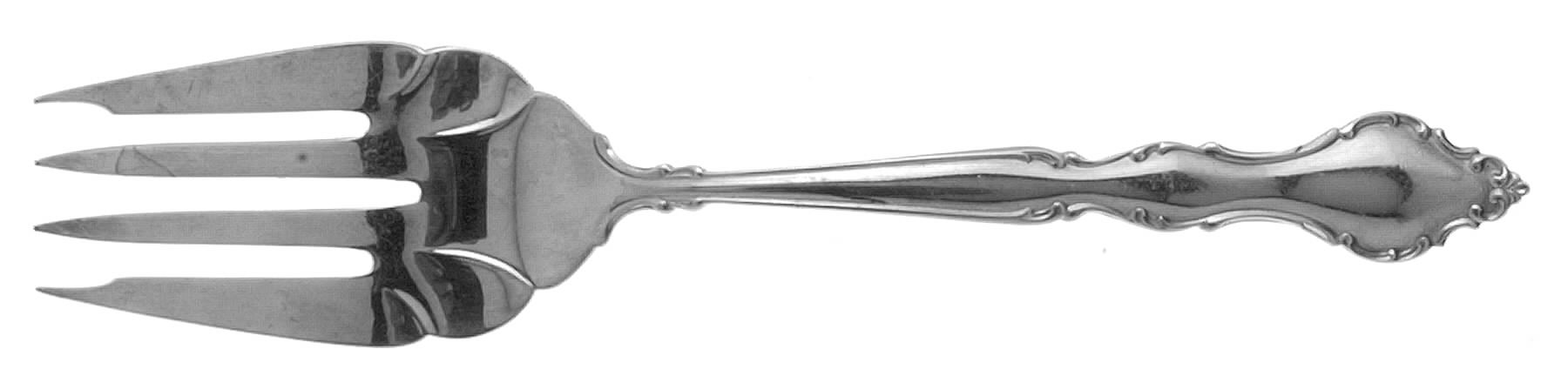 Wakefield (Silverplate, 1965) Medium Solid Cold Meat Serving Fork by International Silver-1