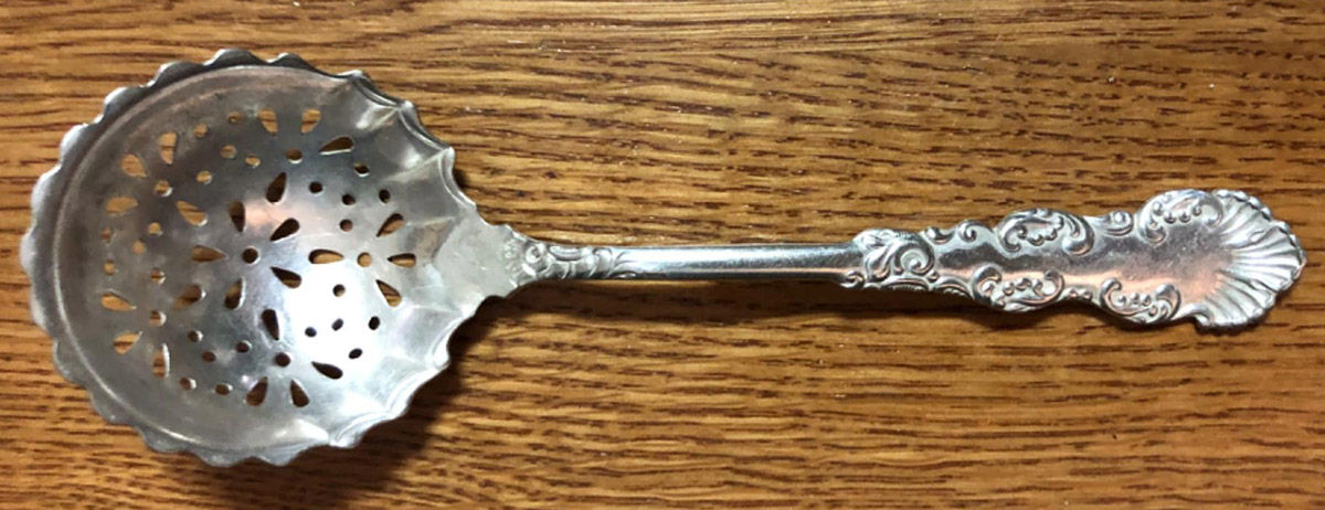 Waldorf (Silverplate, 1894) Large Sugar Sifter by International Silver-1