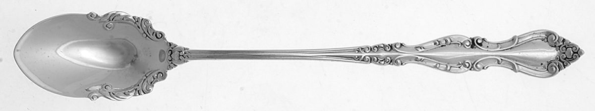 Warwick (Sterling, 1898) Parfait Spoon (Solid Piece) by International Silver-1
