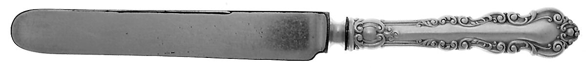 Warwick (Sterling, 1898) Old French Hollow Knife with Bolster by International Silver-1