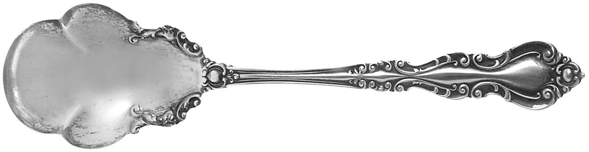 Warwick (Sterling, 1898) Sugar Shell Spoon by International Silver-1