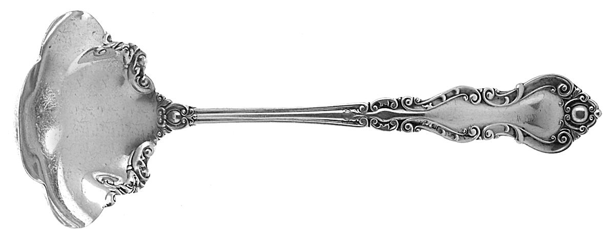 Warwick (Sterling, 1898) Solid Gravy Ladle by International Silver-1