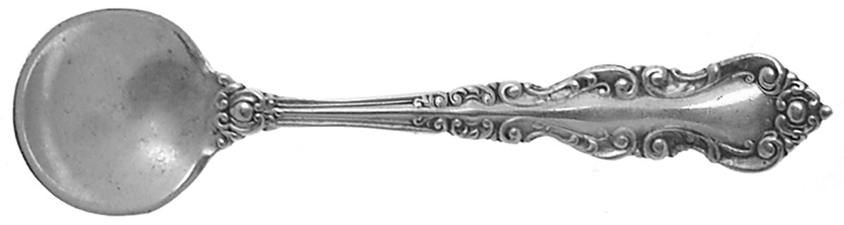 Warwick (Sterling, 1898) Individual Salt Spoon by International Silver-1