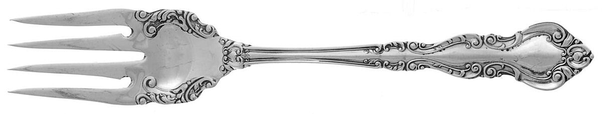 Warwick (Sterling, 1898) Individual Salad Fork by International Silver-1