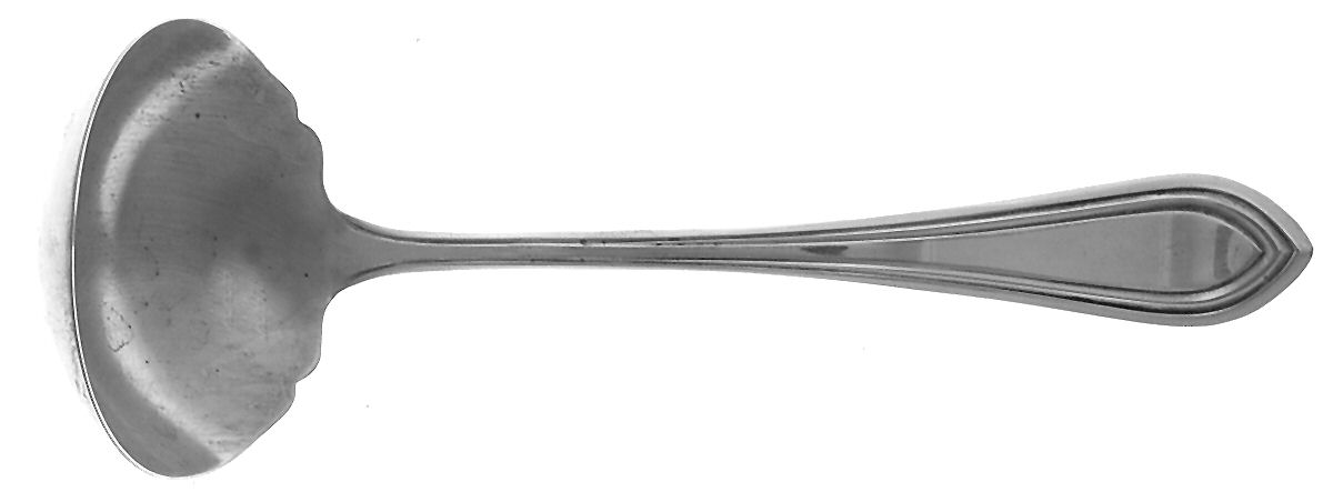 Washington (Silverplate, 1910) Solid Gravy Ladle by International Silver-1