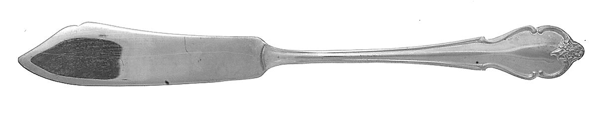 Waverly (Silverplate, 1981) Flat Handle Master Butter Knife by International Silver-1