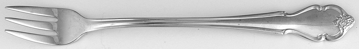 Waverly (Silverplate, 1981) Cocktail/Seafood Fork by International Silver-1