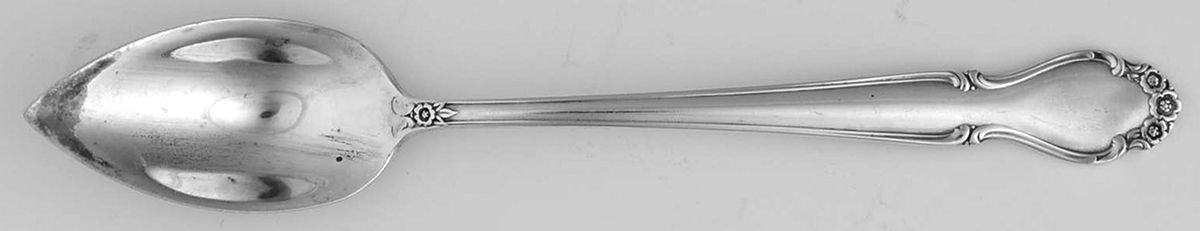 Wedding Bells (Sterling, 1948) Fruit/Orange Spoon by International Silver-1