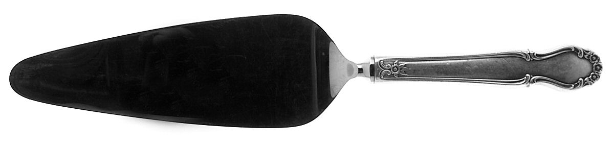 Wedding Bells (Sterling, 1948) Pie Server with Stainless Blade by International Silver-1