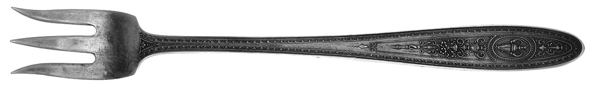 Wedgwood (Sterling, 1924, No Monos) Oyster Fork by International Silver-1