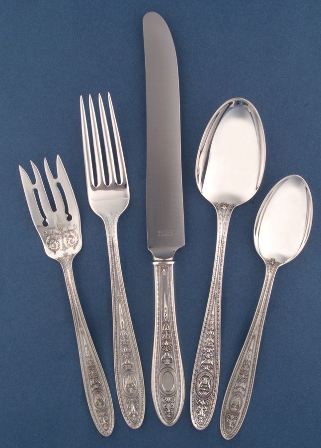 Wedgwood (Sterling, 1924, No Monos) 5 Piece Place Size Setting by International Silver-1